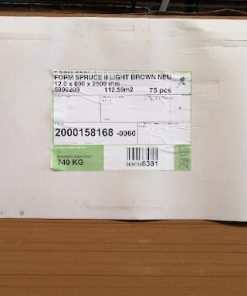 Filmivaneri II F/F 12x600x2500