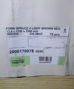 Filmivaneri II F/F 12x1250x2500